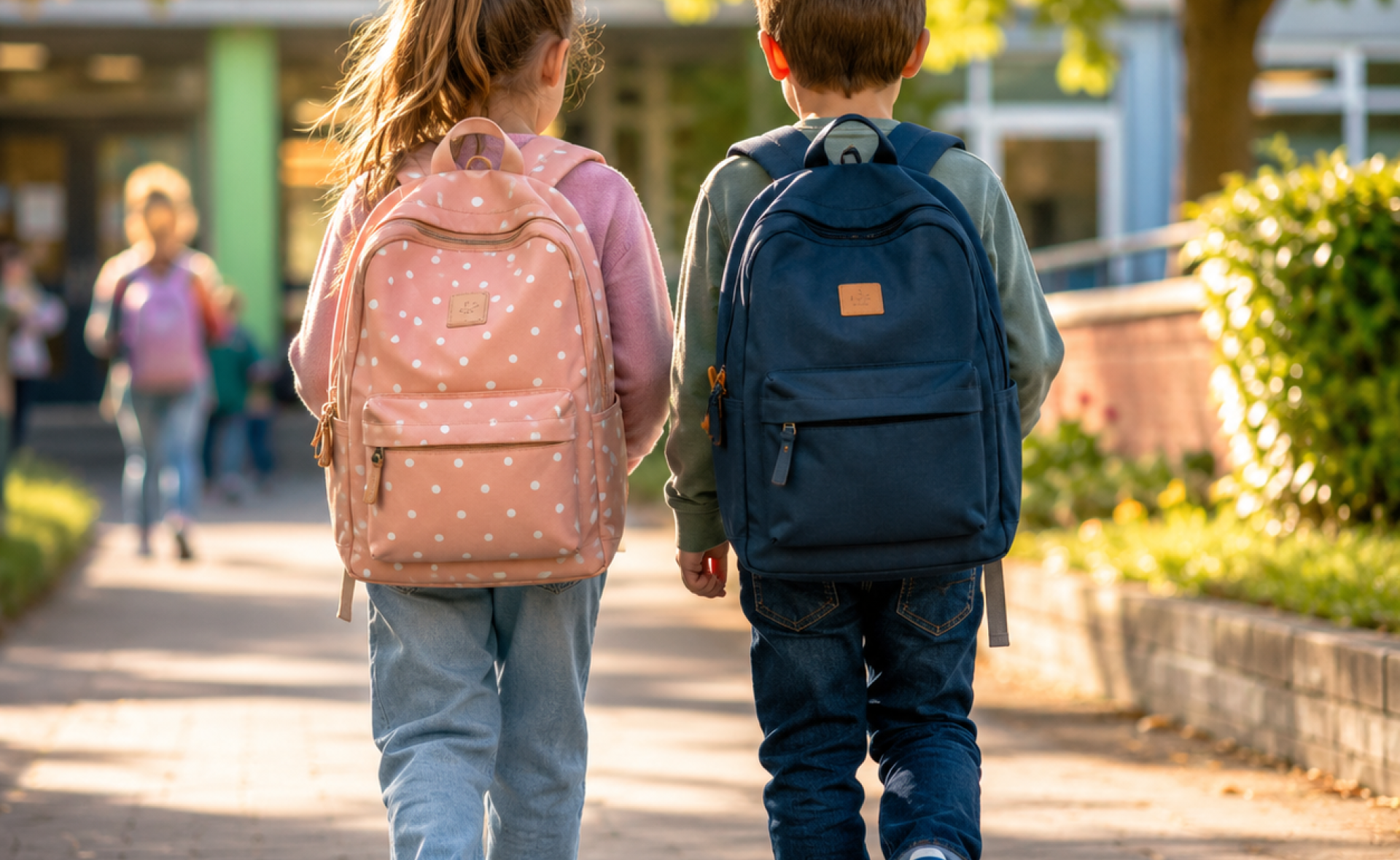 Goedgeluimd terug naar school